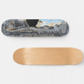 Skateboard "Rusted Chrome & Old Duct Tape" (Horizontaal)