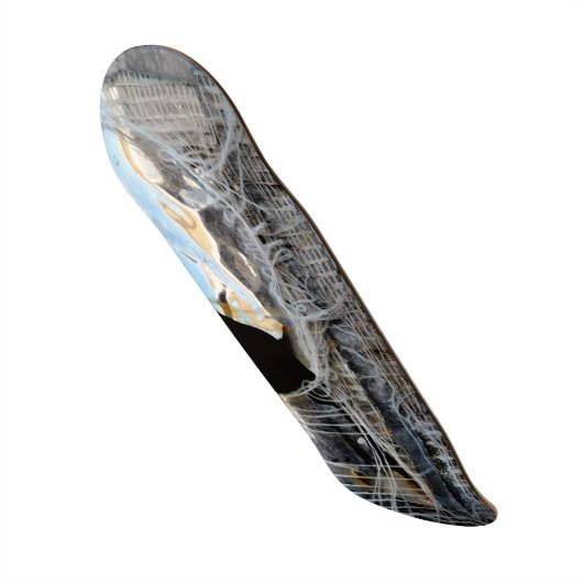 Skateboard "Rusted Chrome & Old Duct Tape" (Voorkant)