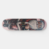 Skateboard Santa Tattoo 1 (Horizontaal)