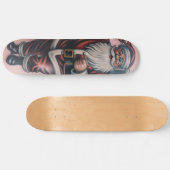 Skateboard Santa Tattoo 1 (Horizontaal)