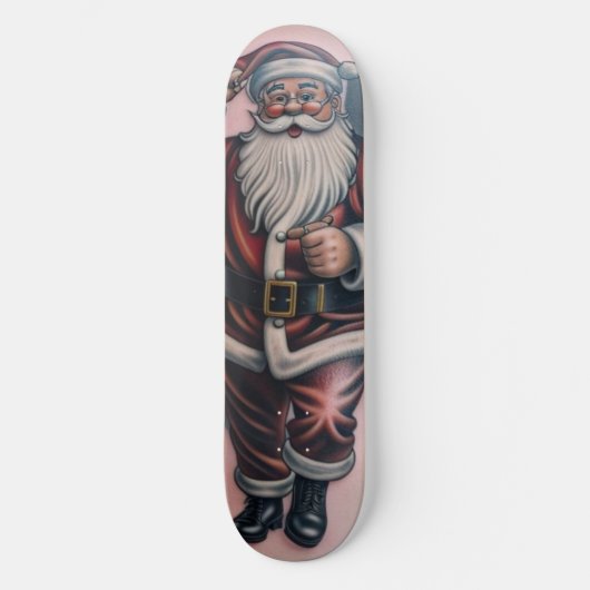 Skateboard Santa Tattoo 1 (Voorkant)