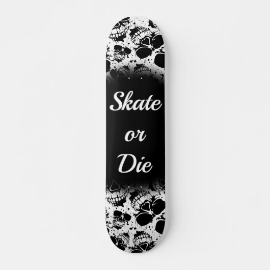 Skateboard-Schaats of die-slogan Persoonlijk Skateboard (Voorkant)