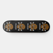 Skateboard - Schedelbotten Gif (Horizontaal)