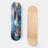 Skateboard Shark schat (Voorkant)