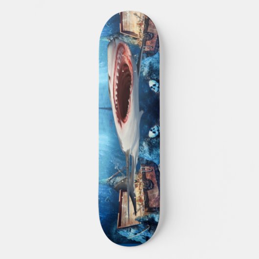 Skateboard Shark schat (Voorkant)