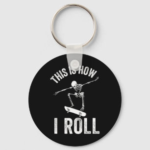 Skateboard Shirt Jongens Skateboarden Kinderen Man Sleutelhanger
