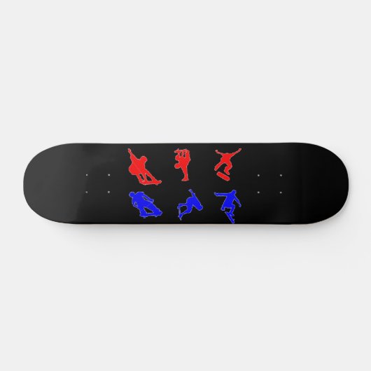Skateboard Silhouettes (Horizontaal)