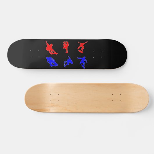 Skateboard Silhouettes (Horizontaal)