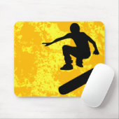 skateboard. silhouettes. muismat (Met muis)