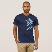 skateboard silhouettes. t-shirt (Voorkant volledig)
