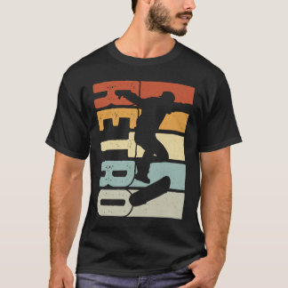 Skateboard Skateboarden  Retro Boar T-shirt