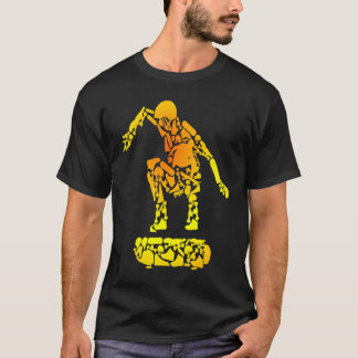 Skateboard Skateboarden Retro Boarder Stunt Fun S T-shirt