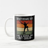 Skateboard Skateboarder Skateboard Pap als een Koffiemok (Links)