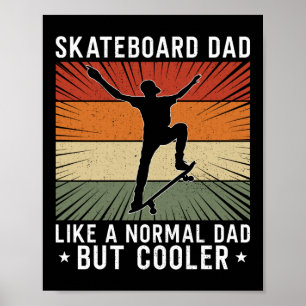 Skateboard Skateboarder Skateboard Pap als een Poster