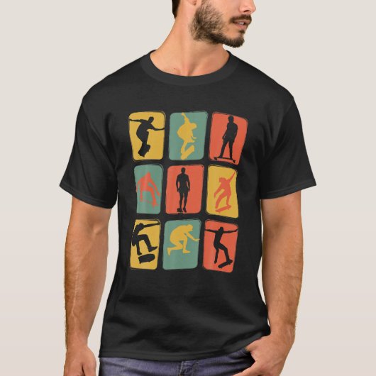 Skateboard Skateboarder Skateboarden T-shirt (Voorkant)