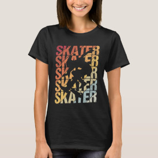 Skateboard skateboarding skater vintage boarder sk t-shirt