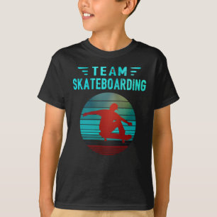 Skateboard Skater  Gift halfpipe T-shirt