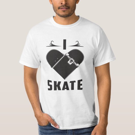 Skateboard Skater Kickflip Schaatsen Grappig cadea T-shirt (Voorkant)