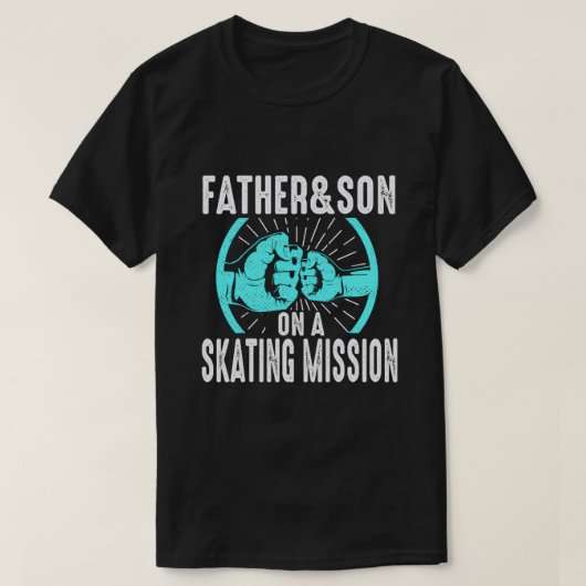 Skateboard Skater Pap Gift T-shirt (Design voorkant)