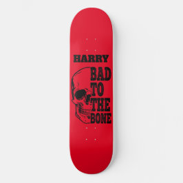 skateboard Skull Gepersonaliseerd Slecht voor bott