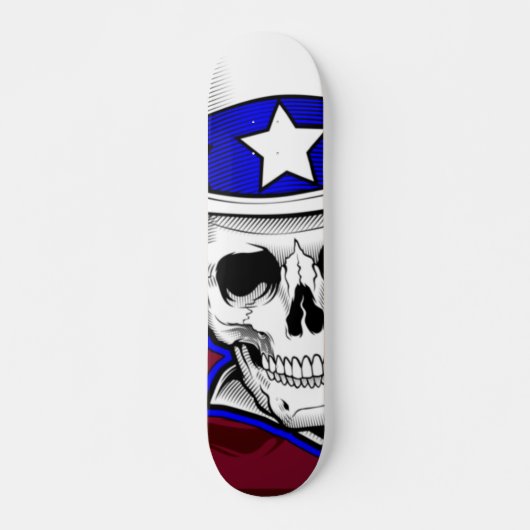 Skateboard - Skull Tattoo Wearing Pet (Voorkant)