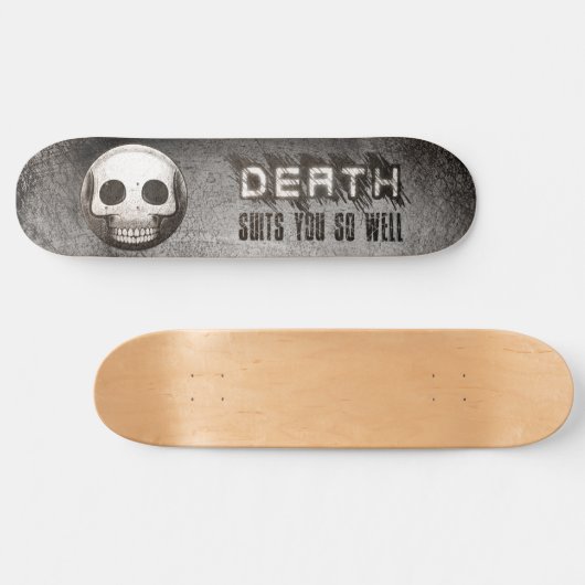 Skateboard Skullmoji Vintage (Horizontaal)