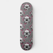 Skateboard Skulls Brown (Voorkant)
