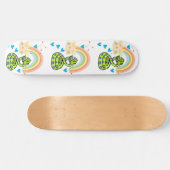 Skateboard Snake Regenboog Bloemen (Horizontaal)