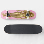 Skateboard Soraya in Goud & Roze (Horizontaal)