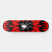 skateboard spider black and red (Horizontaal)