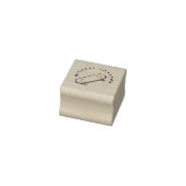 Skateboard Sport Aangepaste Naam Rubberstempel (Stempel)