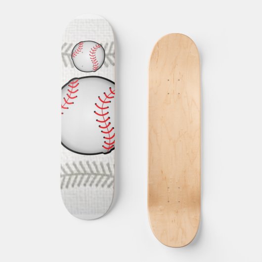 Skateboard Sport Honkbal (Voorkant)