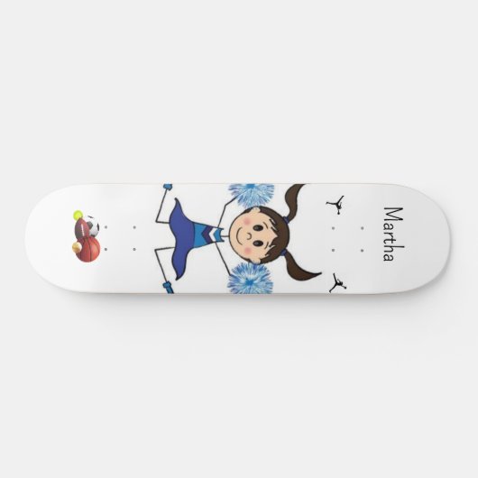 Skateboard sport meisjes (Horizontaal)