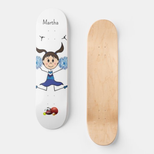 Skateboard sport meisjes (Voorkant)