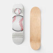 Skateboard Sporten Honkbal (Voorkant)