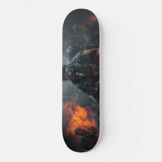 Skateboard - Steampunk Apocalypse (Voorkant)