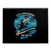 skateboard straat broederschap buurt kalender (Hoes)