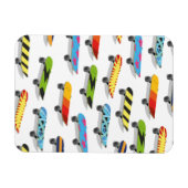 Skateboard stripverhaal. magneet (Horizontaal)