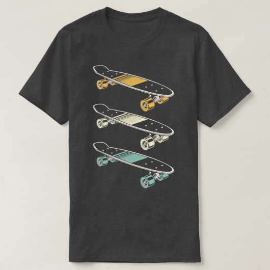 Skateboard Style Schaats Skateboa T-shirt (Design voorkant)