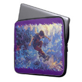 Skateboard surfen - Skateboarder Laptop Sleeve (Voorkant Links)
