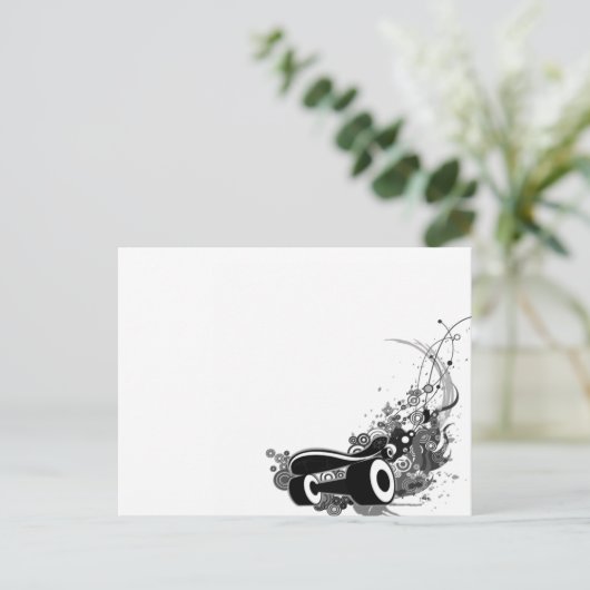 Skateboard Swag Briefkaart (Staand voorkant)