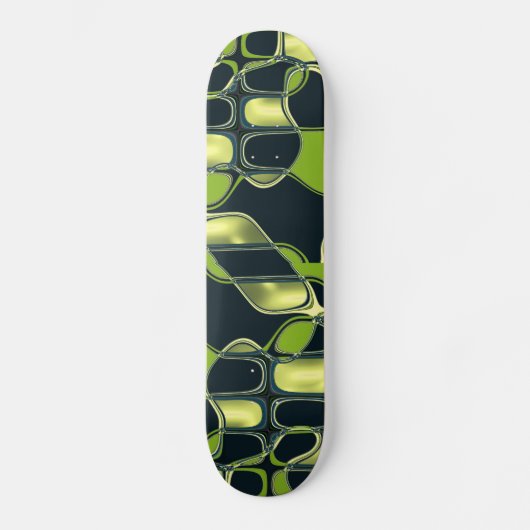 Skateboard, Swerve Limoen Chartreuse Green Persoonlijk Skateboard (Voorkant)
