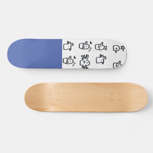 Skateboard Tabla Schaats Twit Modelo #0192 (Horizontaal)