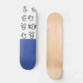 Skateboard Tabla Schaats Twit Modelo #0192 (Voorkant)