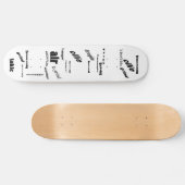 Skateboard-termen Skateboard (Horizontaal)