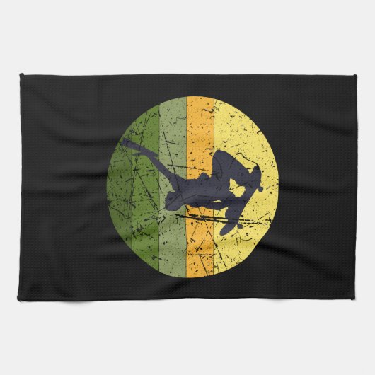  skateboard theedoek (Horizontaal)