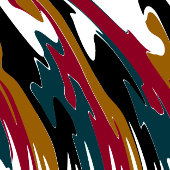 Skateboard Thick Paint Abstracte invoer