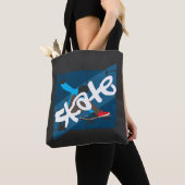 skateboard tote bag (Dichtbij)