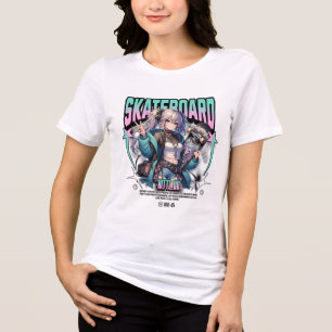 Skateboard Tri-Blend Shirt