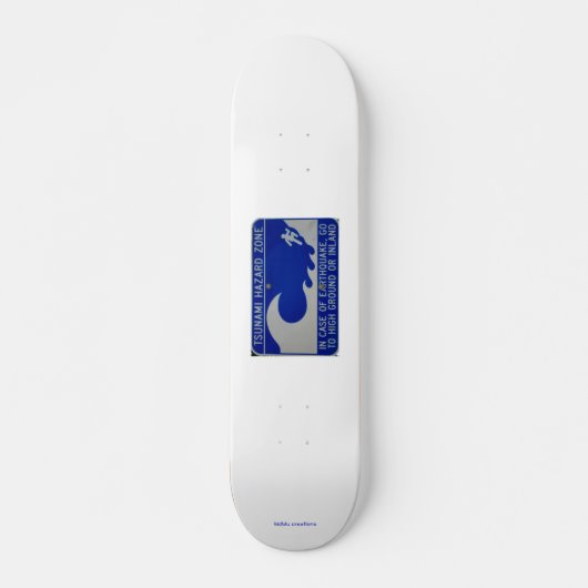 skateboard - tsunami zone (Voorkant)